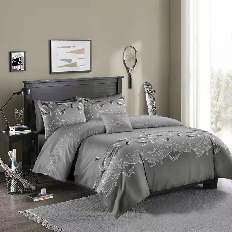 Bedding Set American Imitation Embroidery Quilt Cover Pillowcase Extra Large Household Sets