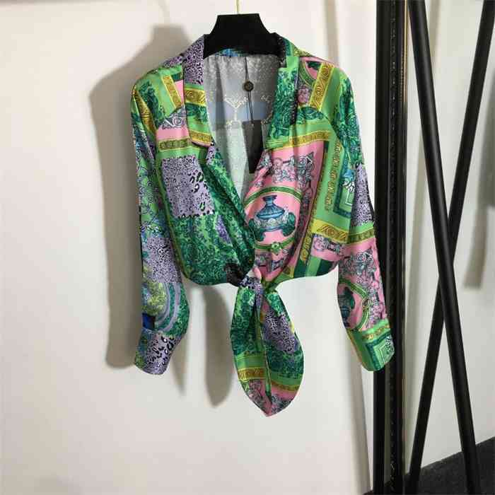 2021 summer new trendy brand ladies shirt T-shirt fabric comfortable and fashionable all-match1a, Green
2021 summer new trendy brand ladies shirt T-shirt fabric comfortable and fashionable all-match1a, Green