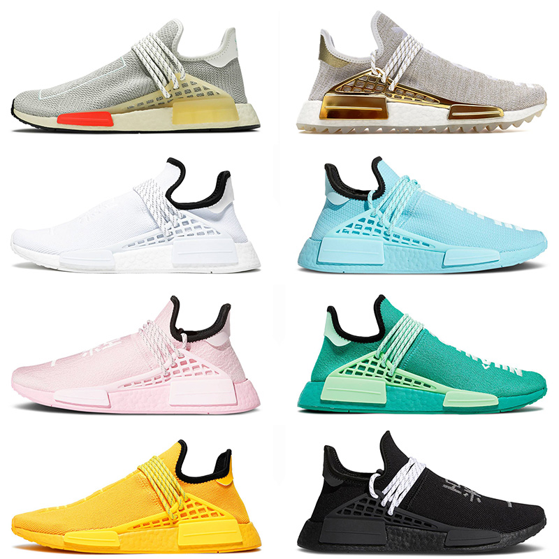 NMD Human Race Running Shoes Designer Pharrell Williams Metallic Gold Black Nerd Solar Pack Classic Tennis Mens Women Sports Outdoor Sneakers 36-47
NMD Human Race Running Shoes Designer Pharrell Williams Metallic Gold Black Nerd Solar Pack Classic Tennis Mens Women Sports Outdoor Sneakers 36-47