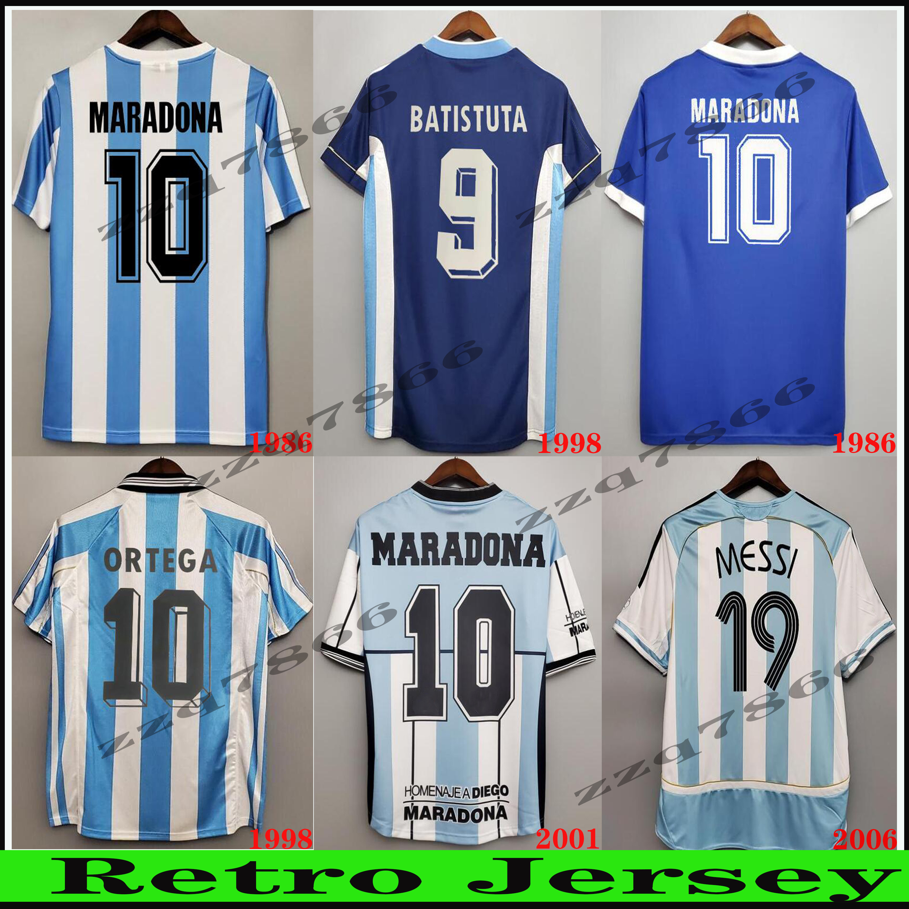 Maradona 78 86 Retro Argentinas Soccer jersey classic 96 97 94 98 10 14 NEWELLS vintage Football Shirt MESSI RIQUELME CRESPO TEVEZ ORTEGA BA, Black;yellow
Maradona 78 86 Retro Argentinas Soccer jersey classic 96 97 94 98 10 14 NEWELLS vintage Football Shirt MESSI RIQUELME CRESPO TEVEZ ORTEGA BA, Black;yellow