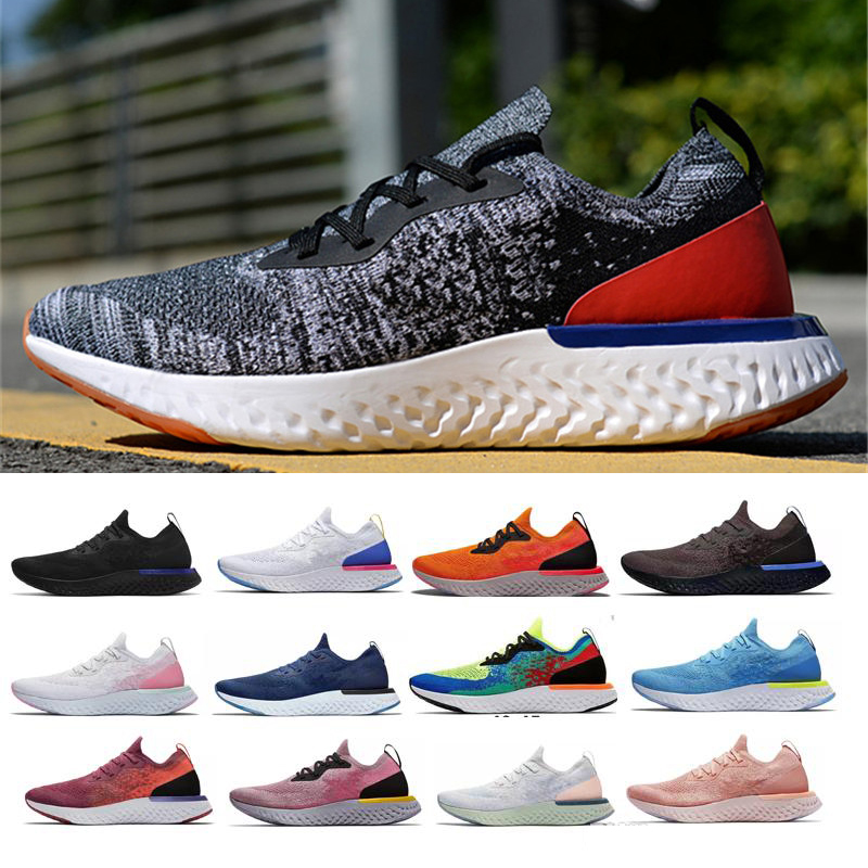 Mens Womens Running Shoes Epic React Designer Fly knit V1 ALL White Triple Black Pewter Fushion Grey Blue Trainers Men Sports Sneakers Size 36 45, #19
Mens Womens Running Shoes Epic React Designer Fly knit V1 ALL White Triple Black Pewter Fushion Grey Blue Trainers Men Sports Sneakers Size 36 45, #19