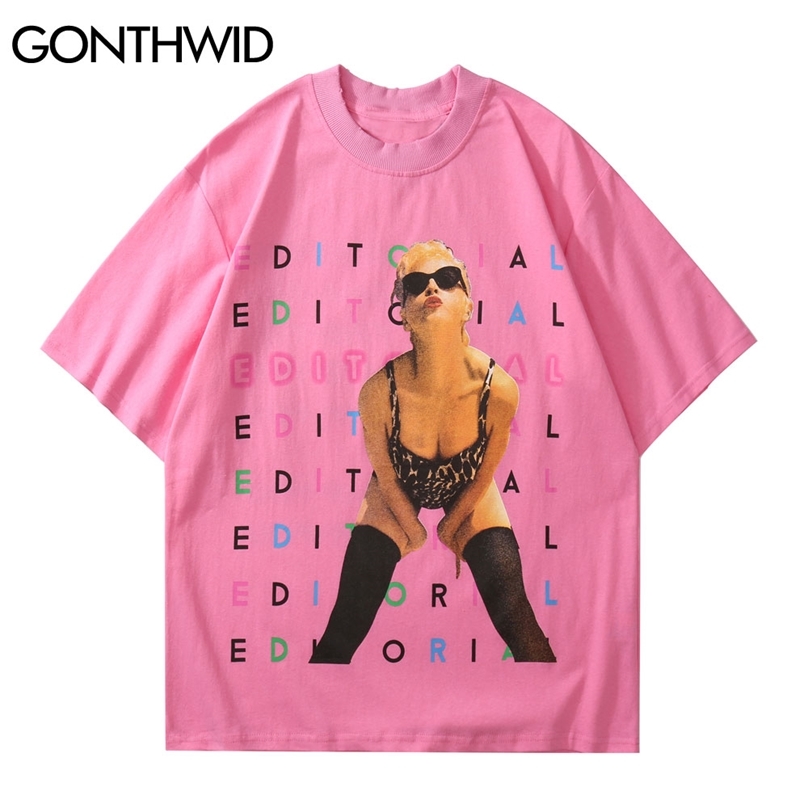 Oversized Tshirts Streetwear Hip Hop Funny Poster Print Tees Shirts Harajuku Fashion Casual Cotton Short Sleeve Tops 210602, Pink
Oversized Tshirts Streetwear Hip Hop Funny Poster Print Tees Shirts Harajuku Fashion Casual Cotton Short Sleeve Tops 210602, Pink