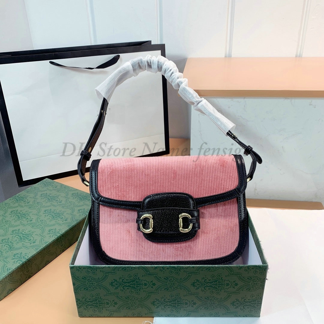 Classic Women Horsebit 1955 Corduroy Series Saddle Shopping Bag Unbounded Crossbody Tote Handbag Fashion Letter Womens Luxurys Designer Single Shoulder Bags, No bag;for make up
Classic Women Horsebit 1955 Corduroy Series Saddle Shopping Bag Unbounded Crossbody Tote Handbag Fashion Letter Womens Luxurys Designer Single Shoulder Bags, No bag;for make up
