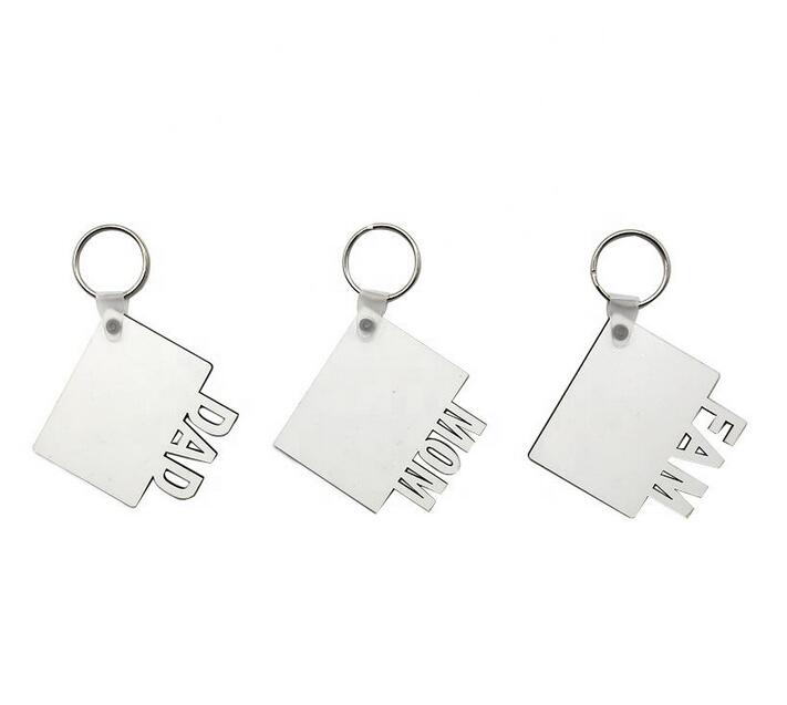 Sublimation MOM DAD FAM Keychains Party Favor DIY Blank MDF Key Rings for Mother and Father gift, Silver
Sublimation MOM DAD FAM Keychains Party Favor DIY Blank MDF Key Rings for Mother and Father gift, Silver