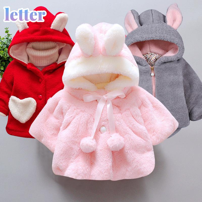 Jackets Baby Girl Clothes Winter Jacket Coral Fleece Hooded Wool Sweater Plus Velvet Thick Warm Plush, Blue;gray
Jackets Baby Girl Clothes Winter Jacket Coral Fleece Hooded Wool Sweater Plus Velvet Thick Warm Plush, Blue;gray