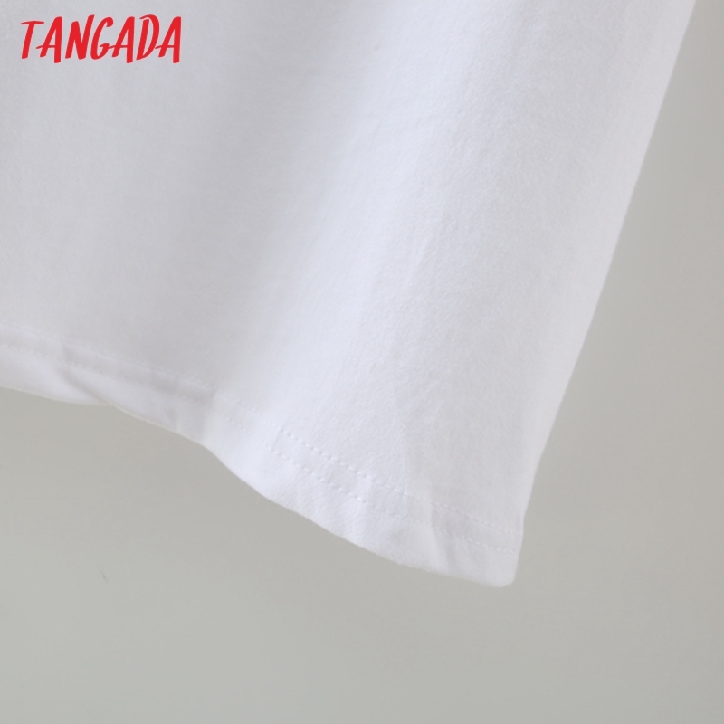 Women Floral Print White T Short Sleeve O Neck Tees Ladies Tee Shirt High Street Top 2M133 210416