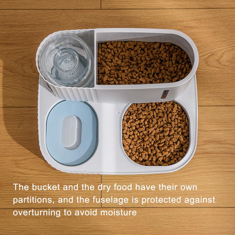 Cat Bowls & Feeders Pet Bowl Dual-Use Dog For Feeder Kitten Automatic Food Drinking Fountain 3L Capacity Puppy Feeding Waterer Products
Cat Bowls & Feeders Pet Bowl Dual-Use Dog For Feeder Kitten Automatic Food Drinking Fountain 3L Capacity Puppy Feeding Waterer Products
