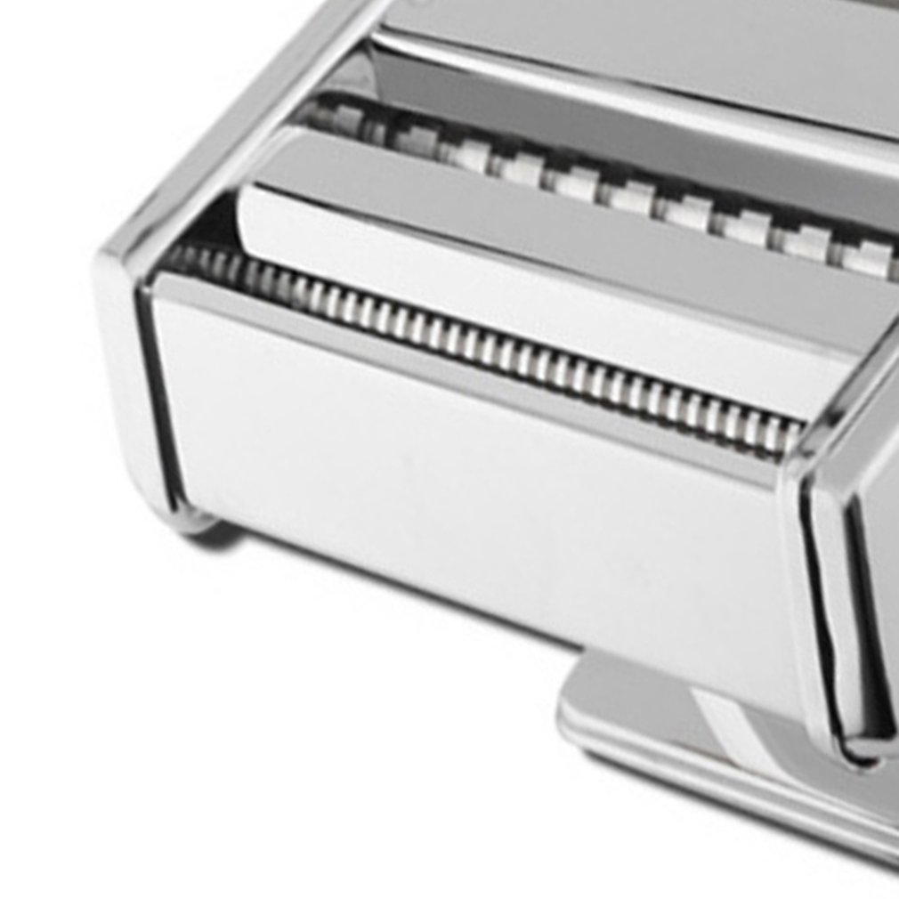 Mini Professional Pasta Maker Machine Hand Crank Bake Roller Spaghetti Noddle Maker Pasta Cutter For Kitchen Aid Mixer