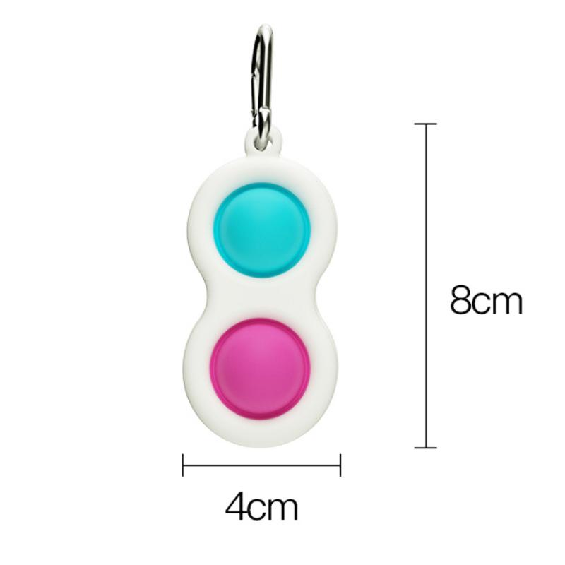DHL Fidget Toys Simple Dimple Tubes Sensory Toys Gift Relief Anti Stress Gift for Adults Children Kids