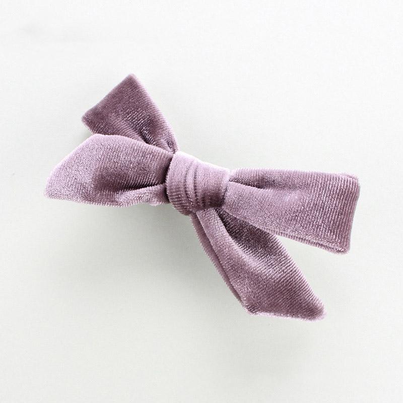 Girls Velvet Bow Hair Clips Lovely Princess Hairbands Kids Baby Bows Barrettes Baby Hairs Clips Children Accessories