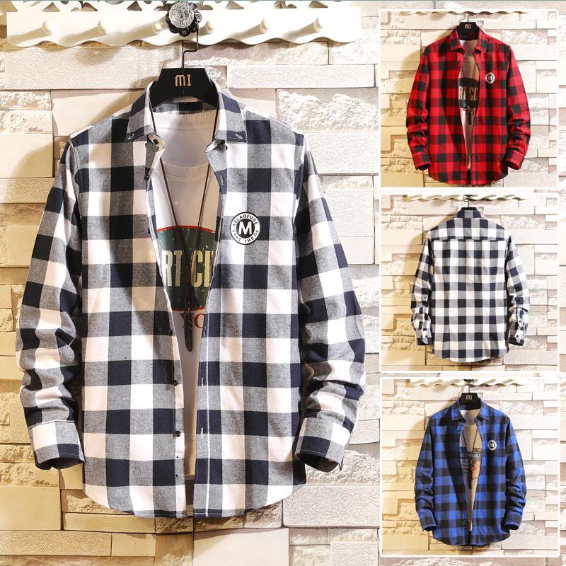 Mens Plaid Shirt Men Long Sleeve Slim Fit Cotton Casual Shirts Fashion Streetwear Male Brand Clothing Men's, White
Mens Plaid Shirt Men Long Sleeve Slim Fit Cotton Casual Shirts Fashion Streetwear Male Brand Clothing Men's, White