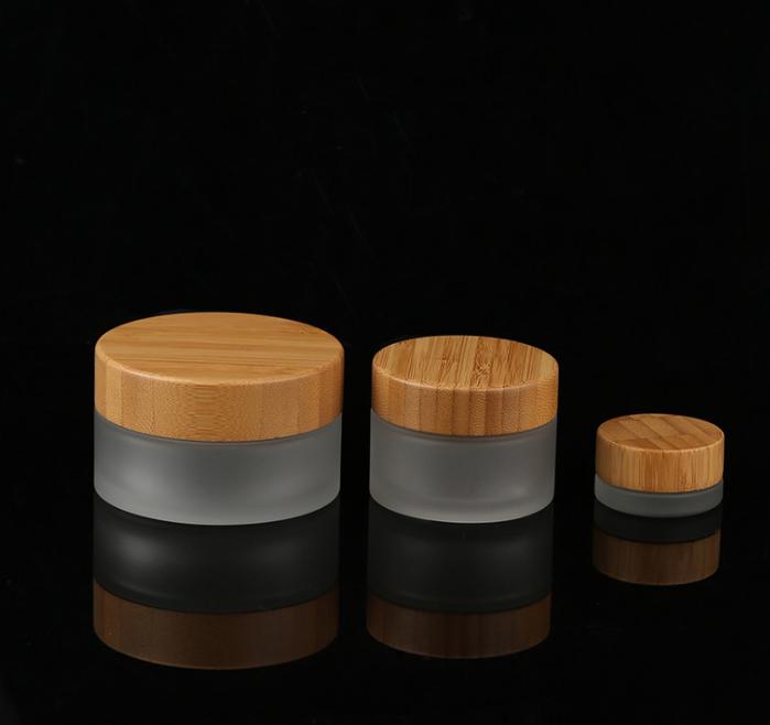 2021 Frosted Glass Cosmetic Jars Hand/Face/Body Cream Bottles Travel Size 20g 30g 50g 100g with Natural Bamboo Cap PP Inner Cover
2021 Frosted Glass Cosmetic Jars Hand/Face/Body Cream Bottles Travel Size 20g 30g 50g 100g with Natural Bamboo Cap PP Inner Cover