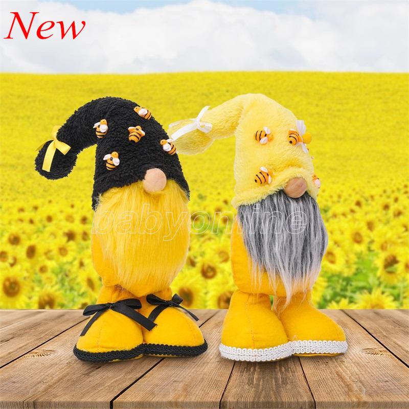 Bee Striped Gnome Lemon Faceless Doll Tree Hanging Ornament Decorative Plush toys Little Angel pendent
Bee Striped Gnome Lemon Faceless Doll Tree Hanging Ornament Decorative Plush toys Little Angel pendent