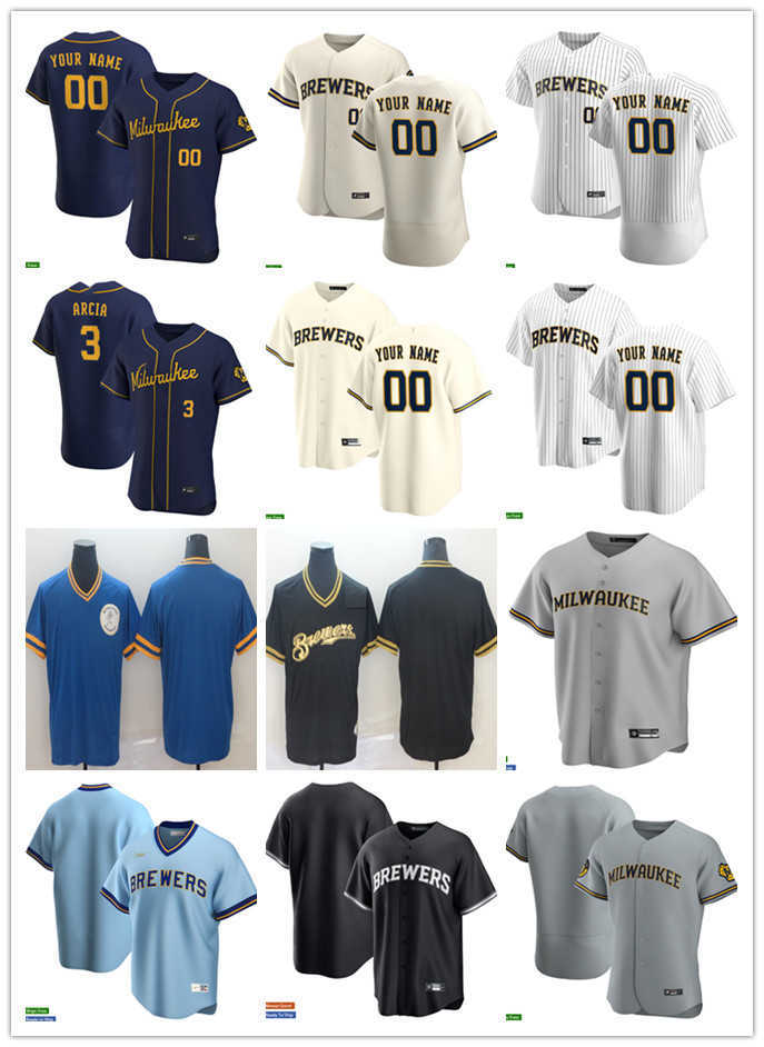 Men Women Youth Milwaukee''Brewers''22 Christian Yelich 19 Robin Yount 8 Ryan Braun 27 Willy Adames 26 Aaron Ashby Custom Baseball Jersey, Color
Men Women Youth Milwaukee''Brewers''22 Christian Yelich 19 Robin Yount 8 Ryan Braun 27 Willy Adames 26 Aaron Ashby Custom Baseball Jersey, Color