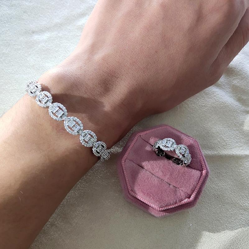 Earrings & Necklace UILZ 2pcs Per Set Luxury Silver Color Wedding Gift Jewelry For Women Handmade Full Zircon Ring Bracelet Drop
Earrings & Necklace UILZ 2pcs Per Set Luxury Silver Color Wedding Gift Jewelry For Women Handmade Full Zircon Ring Bracelet Drop