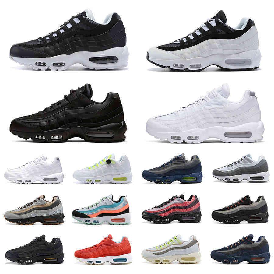 Yin Yang Og 95 Mens Running Shoes Triple Black White Worldwide Seahawks Particl…