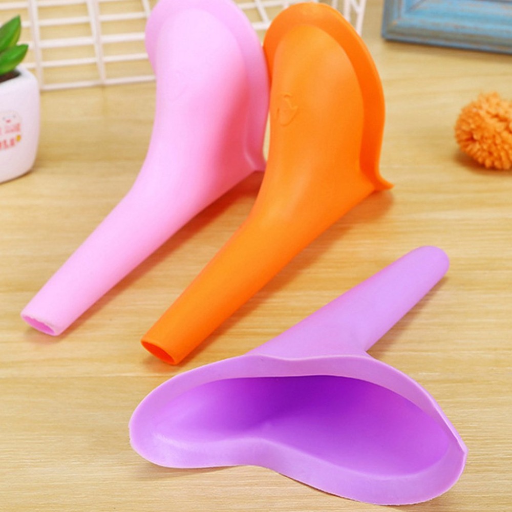Urinage féminin urinier dispositif dame silicone entonnoir femme extérieur debout up pipe urinals réutilisables portables camping voyage toilette