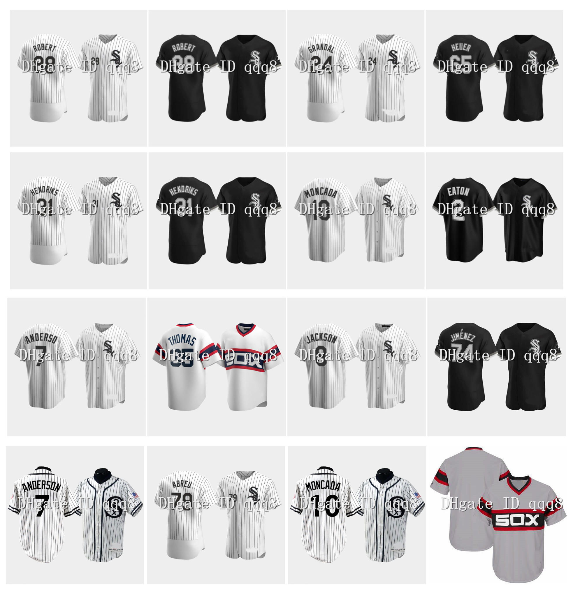 White Luis Robert Jerseys Sox Giolito Yoan Moncada Bo Jackson Tim Anderson Liam Hendriks Adam Eaton Codi Heuer Yasmani Grandal Eloy Jimenez, Blue;black
White Luis Robert Jerseys Sox Giolito Yoan Moncada Bo Jackson Tim Anderson Liam Hendriks Adam Eaton Codi Heuer Yasmani Grandal Eloy Jimenez, Blue;black