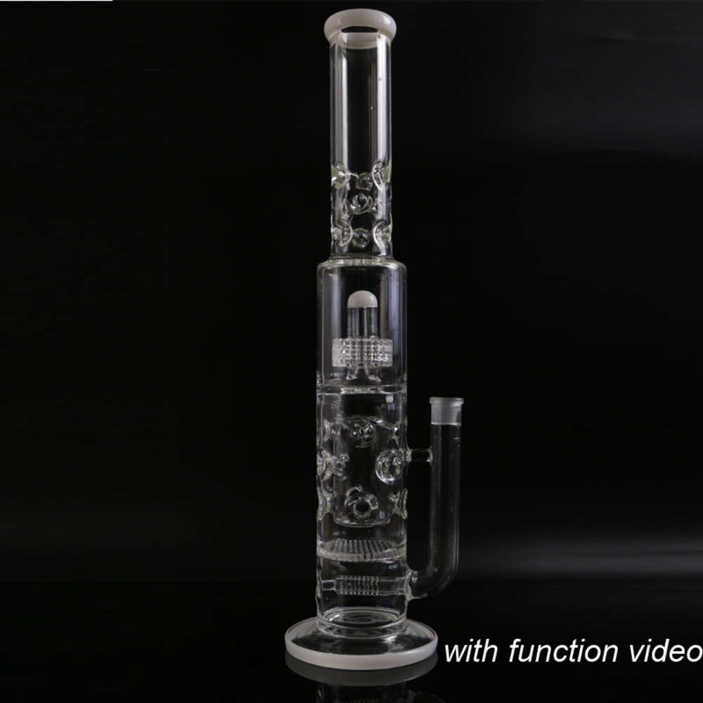 hookah Big Glass Bong 7mm Thick White four perc water pipe honeycomb and birdcage diffuser bongs 20 inches 18.8mm bowl
hookah Big Glass Bong 7mm Thick White four perc water pipe honeycomb and birdcage diffuser bongs 20 inches 18.8mm bowl