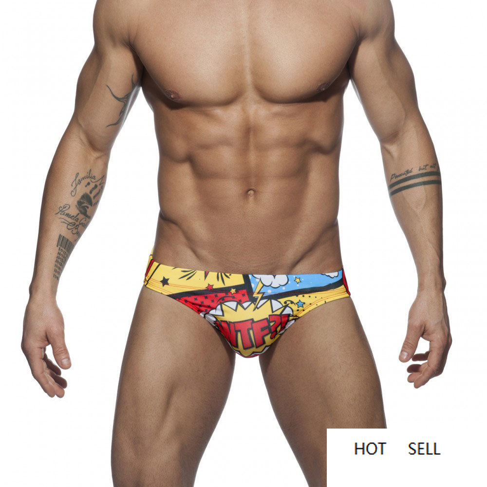 Sexy Mens Swimsuit Push-Up Swimwear Male Sexy Swimming Cartoons trunks Shorts Men Surf Board Beach Surfing Swim
Sexy Mens Swimsuit Push-Up Swimwear Male Sexy Swimming Cartoons trunks Shorts Men Surf Board Beach Surfing Swim