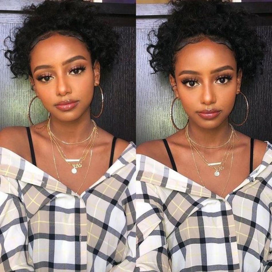 Free shipping Pixie Cut Lace Frontal Human Wig Brazilian Remy Curly Short Bob Wigs For black Womem PrePlucked With Baby Hair T Part
