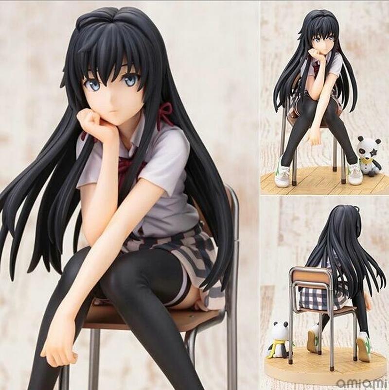 New 14.5 cm Yukinoshita Yukino Anime Action Figure Toys My Teen Romantic Comedy PVC Toy New Collection Figures Toys R0327
New 14.5 cm Yukinoshita Yukino Anime Action Figure Toys My Teen Romantic Comedy PVC Toy New Collection Figures Toys R0327