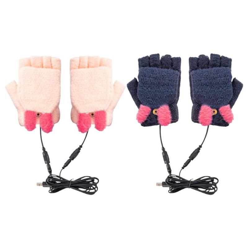 Sports Gloves USB Mitten Heated Hands Warmer Laptop Fingerless Washable Design Full & Half For Men And Wo, Black
Sports Gloves USB Mitten Heated Hands Warmer Laptop Fingerless Washable Design Full & Half For Men And Wo, Black