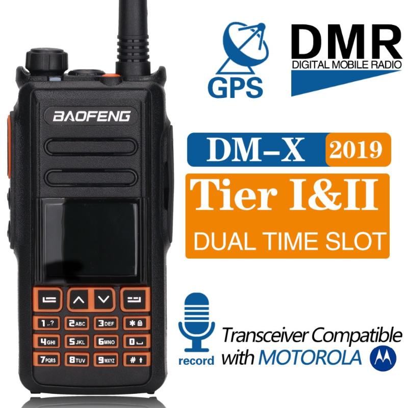 Walkie Talkie Baofeng DM-X Digital GPS Record Tier 1&2 Ii Dual Time Slot DMR Digital/Analog Ham Radio Upgrade Of DM-1702
Walkie Talkie Baofeng DM-X Digital GPS Record Tier 1&2 Ii Dual Time Slot DMR Digital/Analog Ham Radio Upgrade Of DM-1702