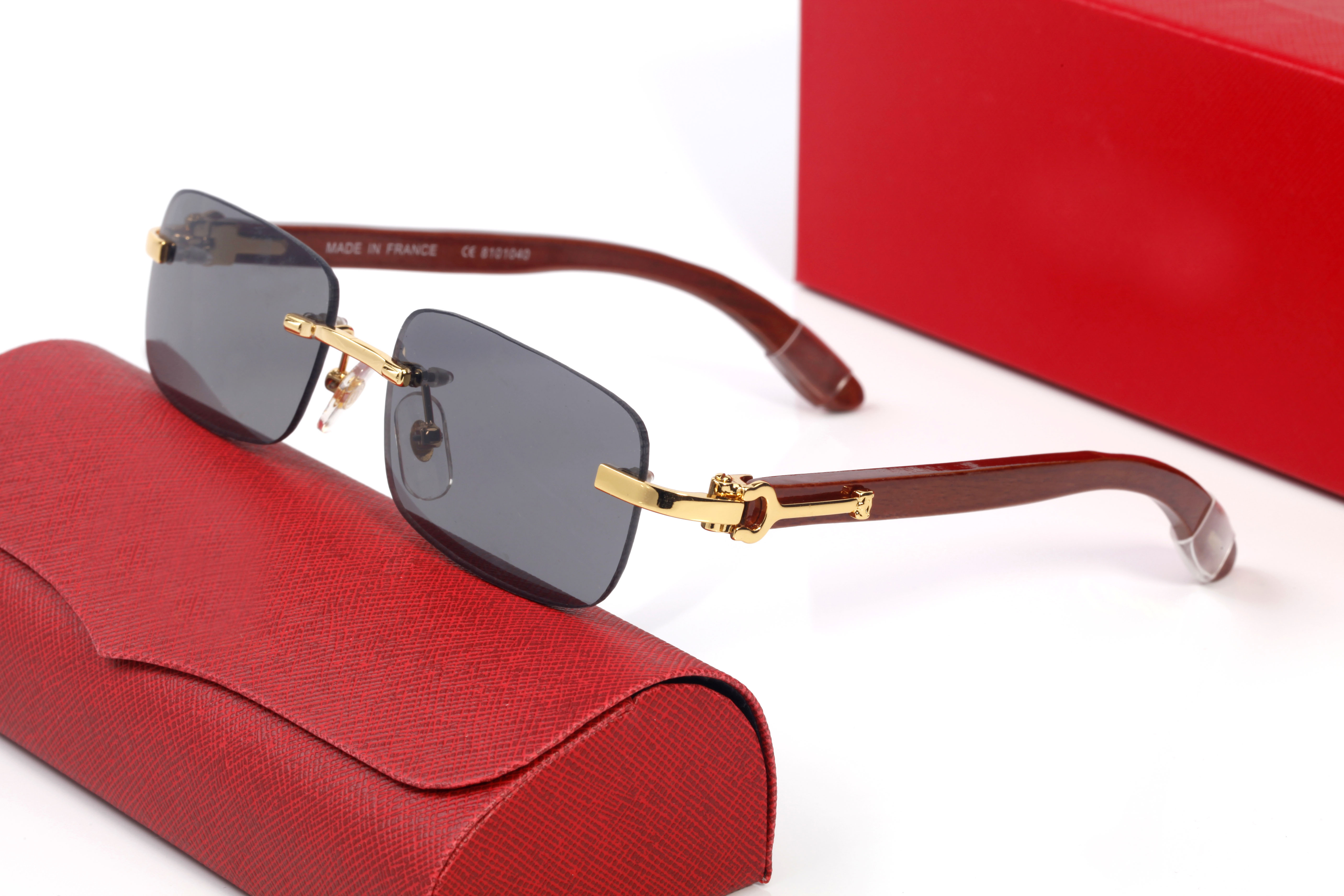 Wood Bamboo Buffalo Horn Sunglasses For Woman Vintage Fashion Millionaire Sunglasses Women Sports Eyewear Oversized Style Attitude Oculos FeMale Gafas