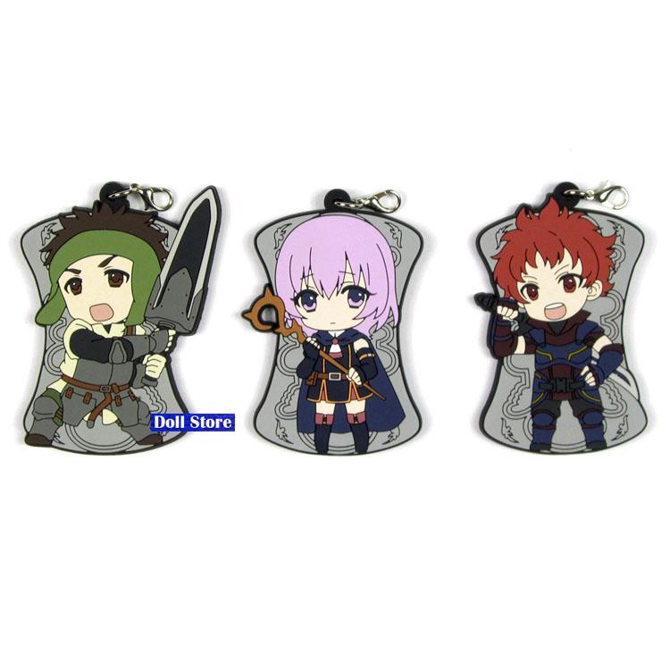 Keychains Grimgar Of Fantasy And Ash Original Japanese Anime Figure Rubber Mobile Phone Charms Key/chain/strap D272
Keychains Grimgar Of Fantasy And Ash Original Japanese Anime Figure Rubber Mobile Phone Charms Key/chain/strap D272