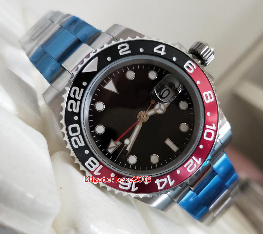 Sapphire BP top Watches men Wristwatches 40mm GMT Batman red Black Dial 116719-BLRO 116719BLRO Ceramic Bezel 2813 Movement Mechanical Automatic Mens Watch, No box papers
Sapphire BP top Watches men Wristwatches 40mm GMT Batman red Black Dial 116719-BLRO 116719BLRO Ceramic Bezel 2813 Movement Mechanical Automatic Mens Watch, No box papers