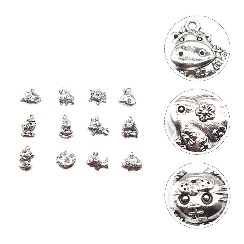 Charms 12Pcs Zodiac Zinc Alloy Jewelry Accessory Bracelet DIY Material Mixed Style, Bronze;silver
Charms 12Pcs Zodiac Zinc Alloy Jewelry Accessory Bracelet DIY Material Mixed Style, Bronze;silver