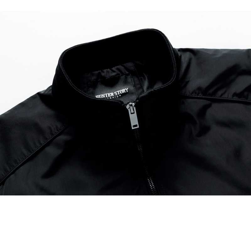 AIOPESON Autumn Winter Men's windbreaker Jackets Men Sports Casual Business Solid Simple Slim Fit Mens Jacket Men Clothing 211009