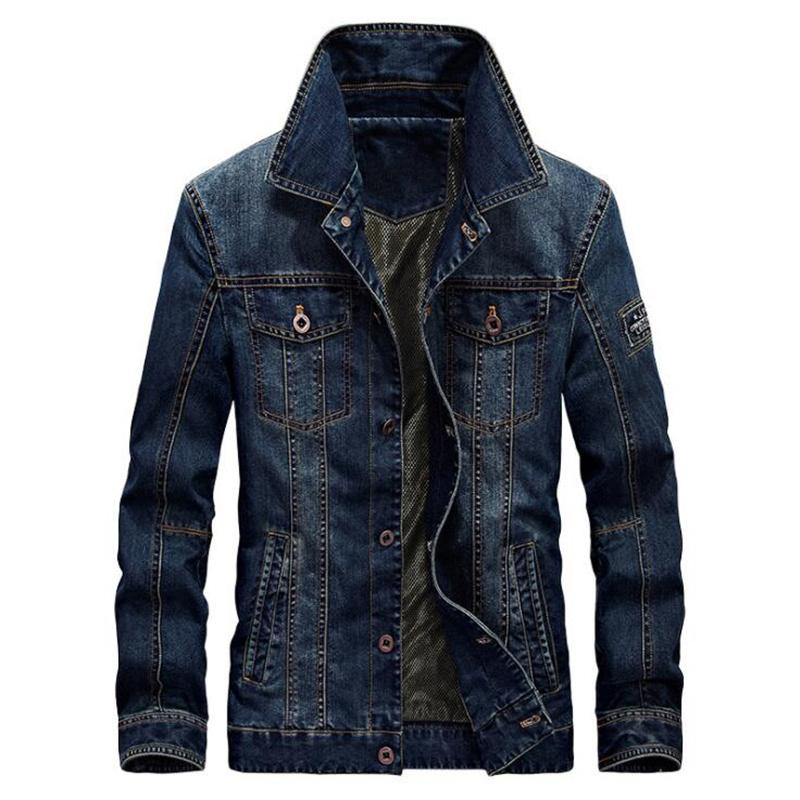Men's Denim Jacket Casual Slim Windbreaker Cowboy Bomber Outwear Hip Hop Jeans Coat Plus Size Jackets, Blue
Men's Denim Jacket Casual Slim Windbreaker Cowboy Bomber Outwear Hip Hop Jeans Coat Plus Size Jackets, Blue