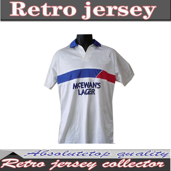 Pre-sale 7-10 days Glasgow 82 83 84 85 86 87 88 90 93 94 95 96 97 98 99 Glasgow Rangers Retro jerseys blue away white GASCOIGNE LAUDRUP Socc, Black;yellow
Pre-sale 7-10 days Glasgow 82 83 84 85 86 87 88 90 93 94 95 96 97 98 99 Glasgow Rangers Retro jerseys blue away white GASCOIGNE LAUDRUP Socc, Black;yellow