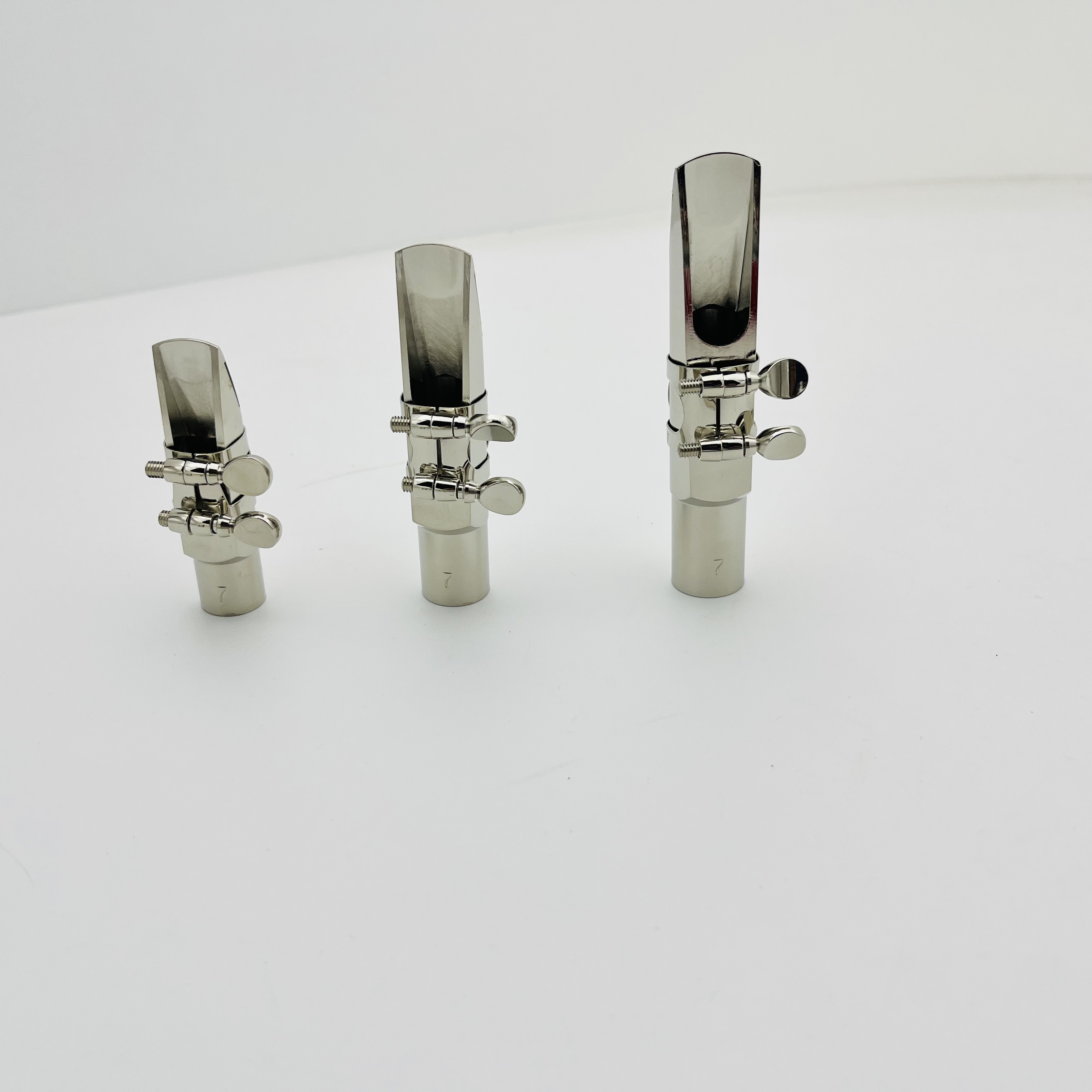 High Quality DUKOFF Saxophone Mouthpiece Nickel Plated Size 5 6 7 8 9 Alto Soprano Tenor Sax Mouthpiece Accessories