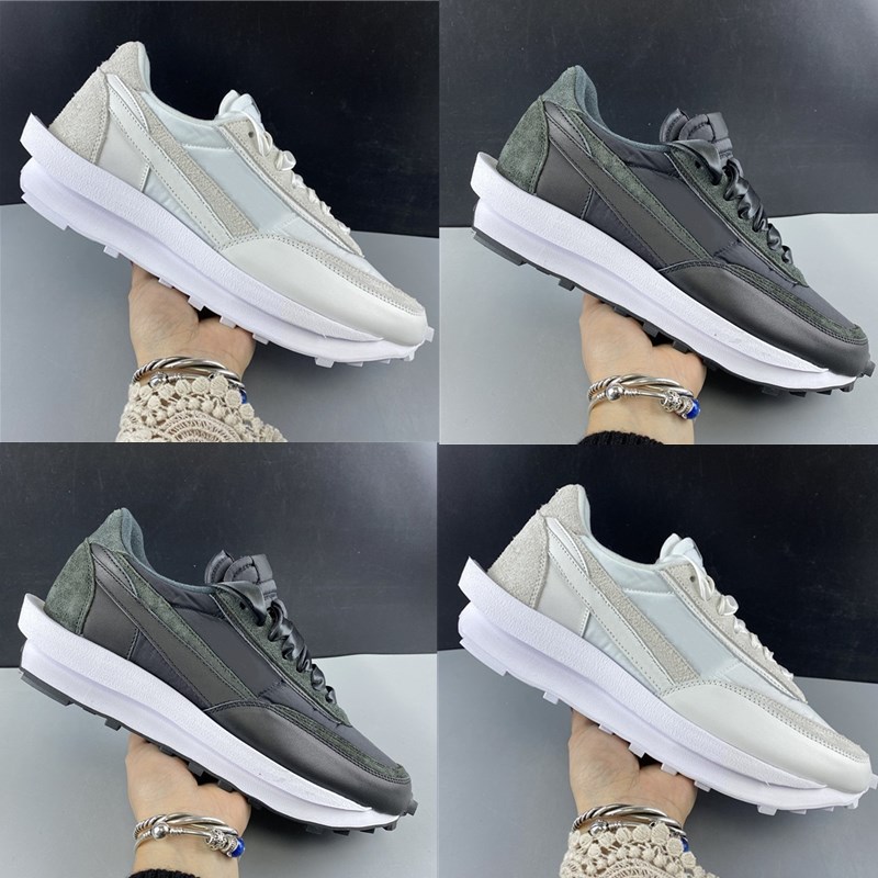 LDV waffle Sachai Mens Running Shoes Summit White Wolf Grey Black Women Sneakers Sports Trainers Tennis Footwear Full Grain Leather Size 36-46, Grey white
LDV waffle Sachai Mens Running Shoes Summit White Wolf Grey Black Women Sneakers Sports Trainers Tennis Footwear Full Grain Leather Size 36-46, Grey white