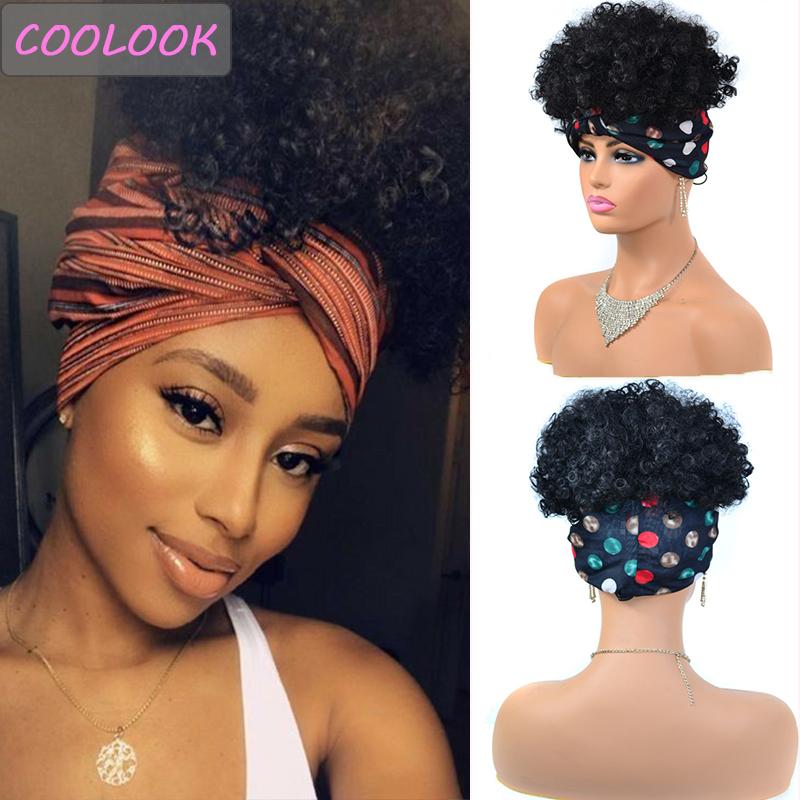 Kinky Curly Headband Wigs For Women 8 Inches Short Afro Cap Wig Heat Resistant Fiber Cosplay Deep With Scarf Synthetic, #1b
Kinky Curly Headband Wigs For Women 8 Inches Short Afro Cap Wig Heat Resistant Fiber Cosplay Deep With Scarf Synthetic, #1b
