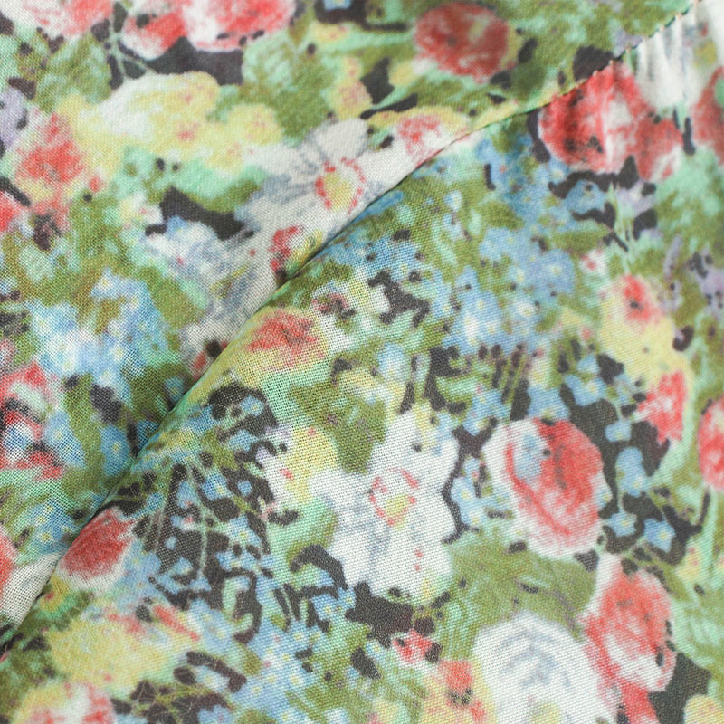 Women's summer floral print ruffled lapels single-breasted short-sleeved shirt women Wooden eared Harajuku Female tops 210507