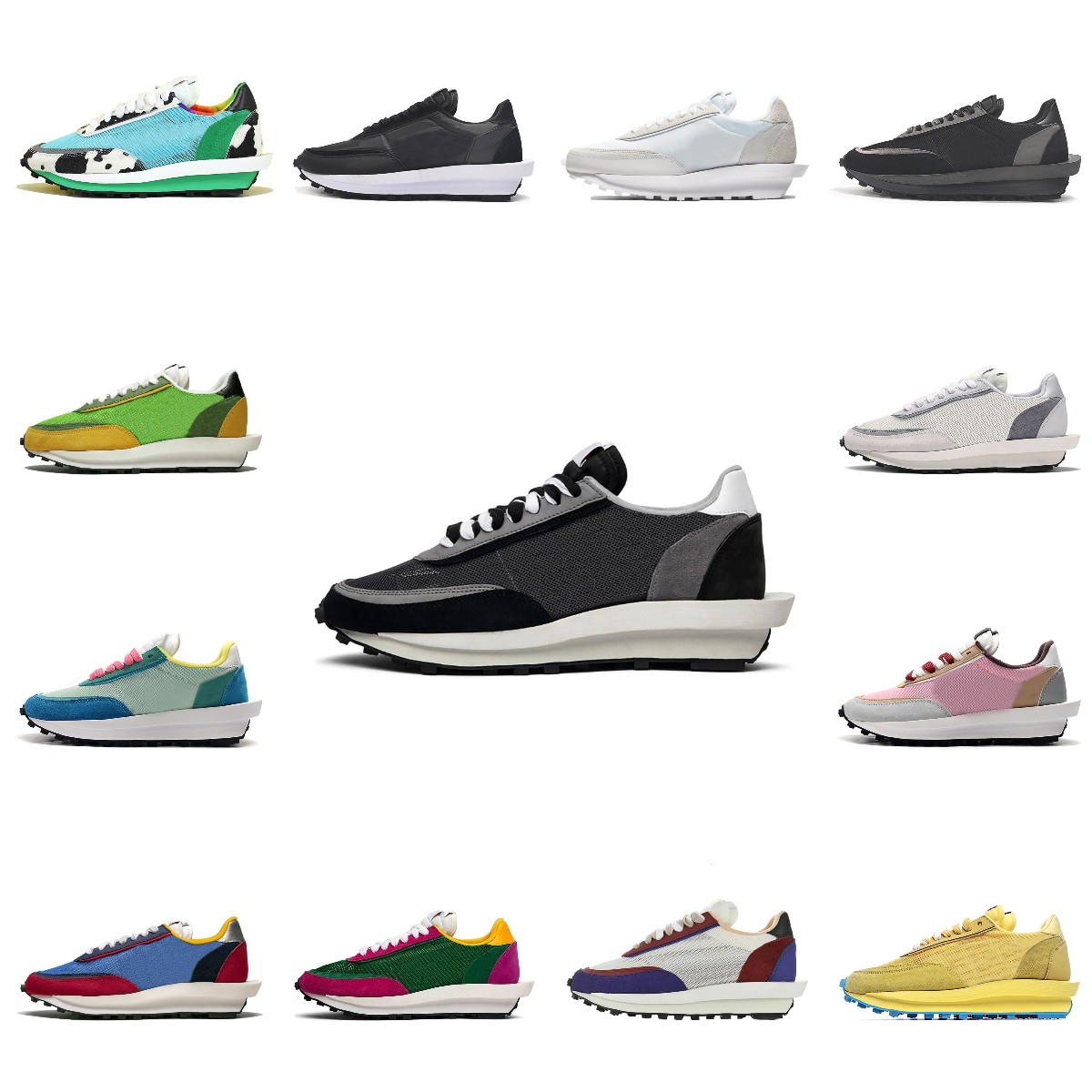 Sacais x LVD Waffle Daybreaks Designers shoe Red green yellow running shoes Women men Sport Sneakers 36-45, 00
Sacais x LVD Waffle Daybreaks Designers shoe Red green yellow running shoes Women men Sport Sneakers 36-45, 00