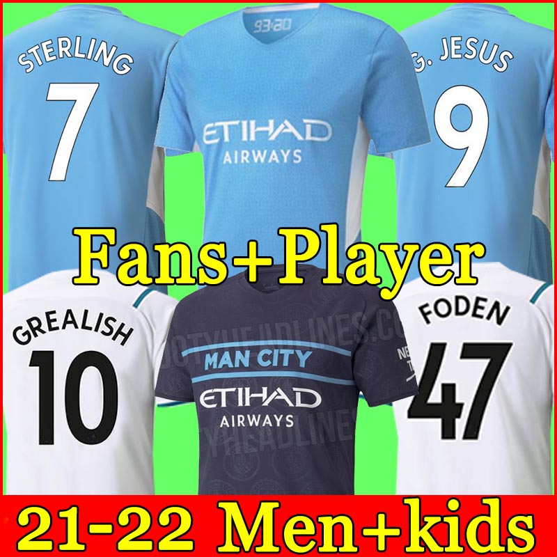 Top thailand quality Manchester soccer jerseys 21 22 MAN GREALISH CITY STERLING FERRAN DE BRUYNE FODEN 2021 2022 football shirts men + kids, Black;yellow
Top thailand quality Manchester soccer jerseys 21 22 MAN GREALISH CITY STERLING FERRAN DE BRUYNE FODEN 2021 2022 football shirts men + kids, Black;yellow