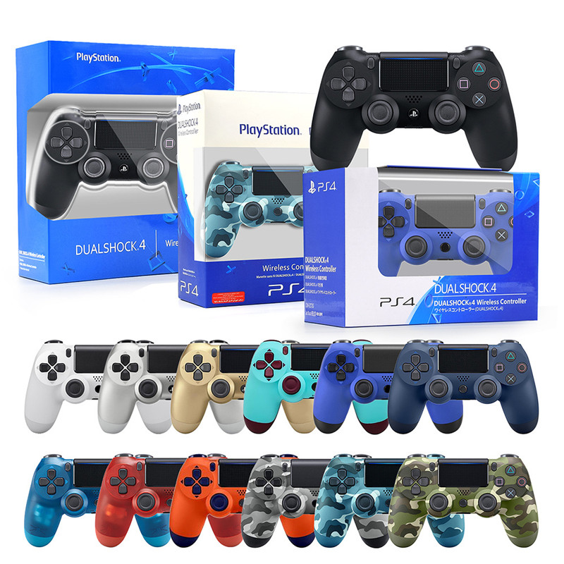 Wholesale In stock PS4 Wireless Bluetooth Controller high quality Gamepad 22 colors for Joystick Game Without Logo With Retail Box
Wholesale In stock PS4 Wireless Bluetooth Controller high quality Gamepad 22 colors for Joystick Game Without Logo With Retail Box