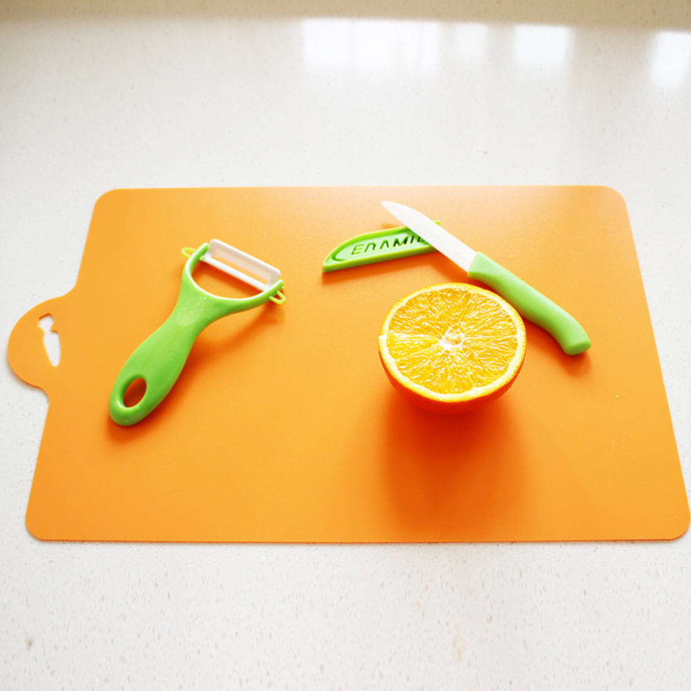 Portable Flexible Bendable Chopping Block Kitchen Accessories Food Fruit Nonskid Cutting Boards Camping Outdoor Chopping Board
