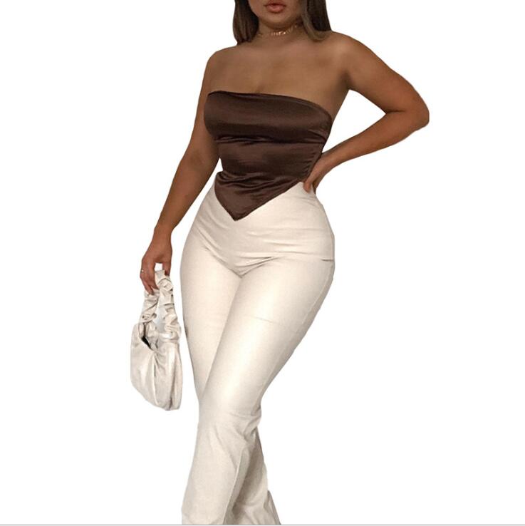 Strapless Scarf Crop Tops for Women Fashion Sleeveless Backless Club Party Sexy Wrap Mini Tube Top Cropped Solid 051905, White
Strapless Scarf Crop Tops for Women Fashion Sleeveless Backless Club Party Sexy Wrap Mini Tube Top Cropped Solid 051905, White