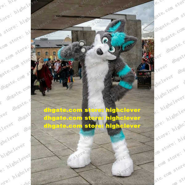Long Fur Furry Grey Wolf Husky Dog Fox Fursuit Mascot Costume Adult Cartoon Character Suit Return Banquet Group Photo zz7576, As in photos
Long Fur Furry Grey Wolf Husky Dog Fox Fursuit Mascot Costume Adult Cartoon Character Suit Return Banquet Group Photo zz7576, As in photos
