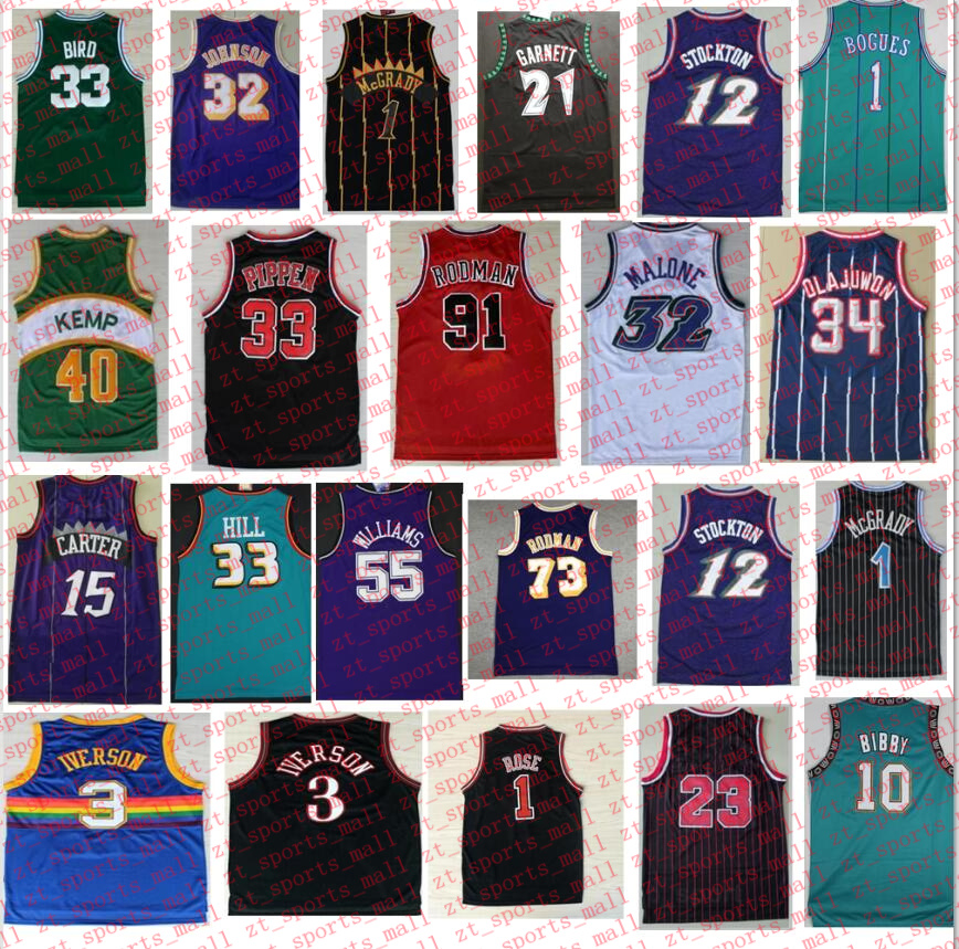 Stitched All Retro Basketball Jerseys Carter McGrady Penny Hakeem Stockton 32 Karl Malone 33 Hill ason West Allen Iverson Mike Bibby kevin Garnett jersey, Blue
Stitched All Retro Basketball Jerseys Carter McGrady Penny Hakeem Stockton 32 Karl Malone 33 Hill ason West Allen Iverson Mike Bibby kevin Garnett jersey, Blue
