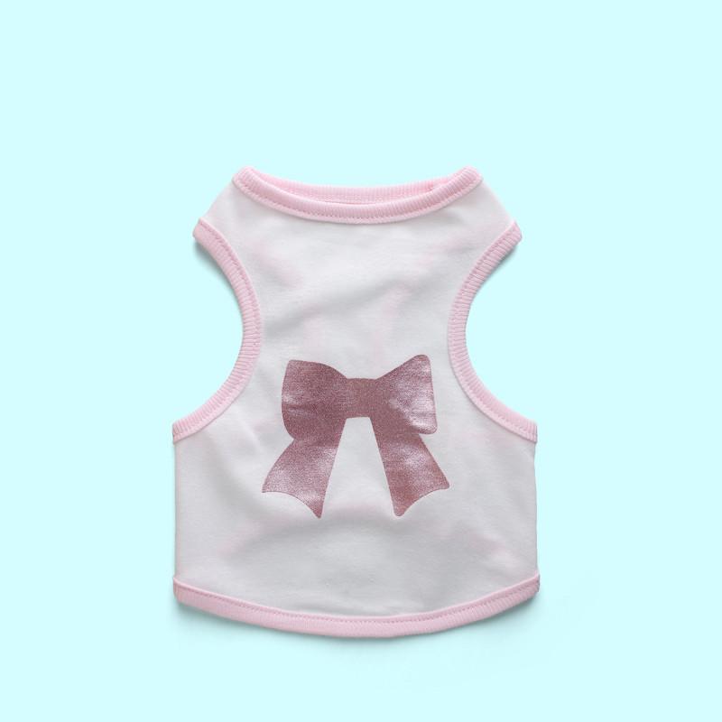 Dog Apparel Summer Pet Clothes Cotton Vest T-shirt Bichon Rrise Pomeranian Poodle Chihuahua Cat Puppy Clothing For Dogs Costume, White
Dog Apparel Summer Pet Clothes Cotton Vest T-shirt Bichon Rrise Pomeranian Poodle Chihuahua Cat Puppy Clothing For Dogs Costume, White