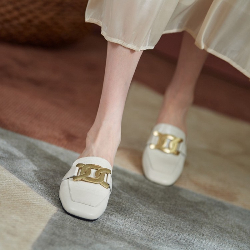 Sandals spring/summer woman finger shoes square foot stylings cow leather pumps solid heel metal button crutches slipper for VUJH, 1# shoe box
Sandals spring/summer woman finger shoes square foot stylings cow leather pumps solid heel metal button crutches slipper for VUJH, 1# shoe box