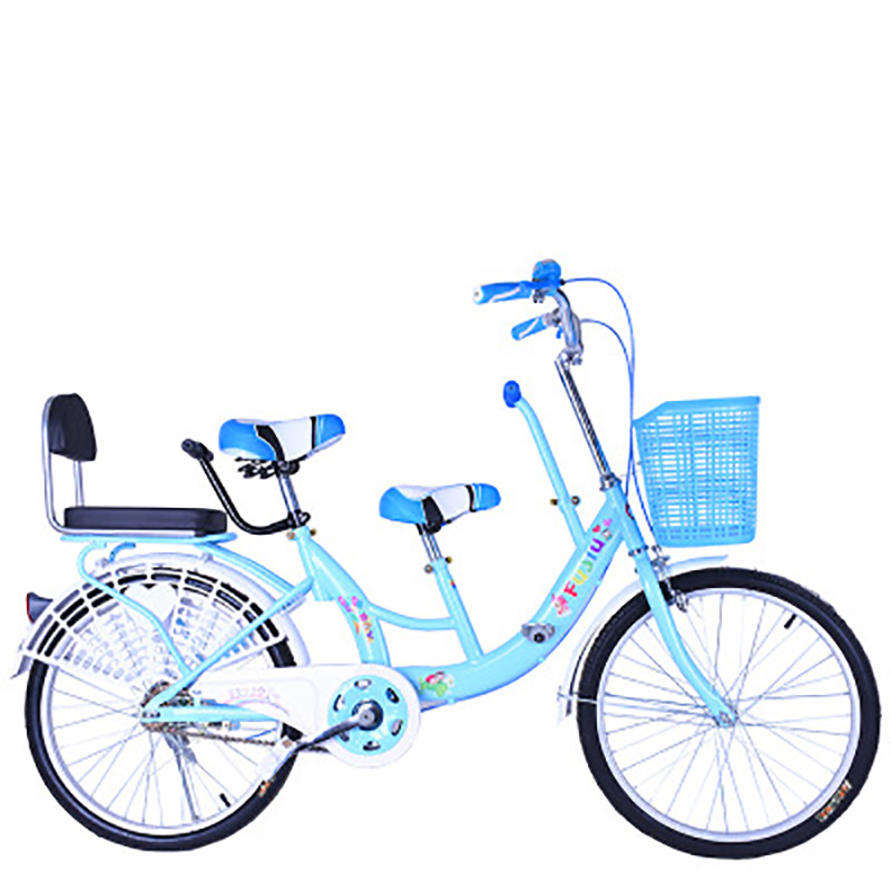 Two-Person 22-Inch Bike Mother And kid Bike Women's Mum & Child Bicycle Can Bring 2 Children, Multi-color
Two-Person 22-Inch Bike Mother And kid Bike Women's Mum & Child Bicycle Can Bring 2 Children, Multi-color