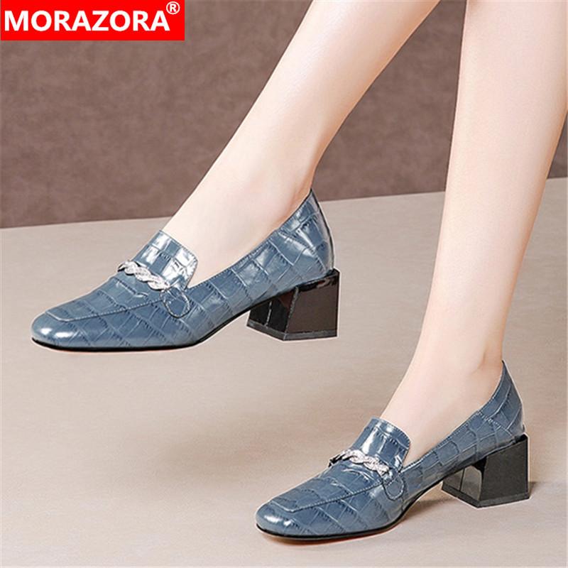 Arrival Women Pumps Genuine Leather Office Dress Shoes Thick Heels Square Toe Spring Autumn Ladies, Black
Arrival Women Pumps Genuine Leather Office Dress Shoes Thick Heels Square Toe Spring Autumn Ladies, Black